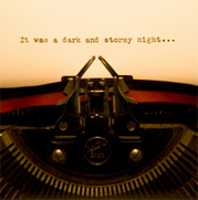 story starters - it was a dark and stormy night